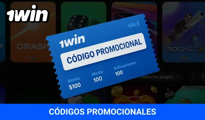 Códigos promocionales 1win jugadores de Argentina